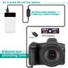 DR-E12 LP-E12 Dummy Battery + 5V-8.4V USB Driver Cable ACK-E12 for Canon EOS M EOS M2 M10 M50 M100 M200