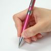 Pentel Vicuña EX2 BX2007P Oil Based Ballpoint Pen, Pink Axis