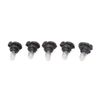 uxcell 5pcs T5 Amber Dashboard Indicator Signal Light Bulb for Car Internal