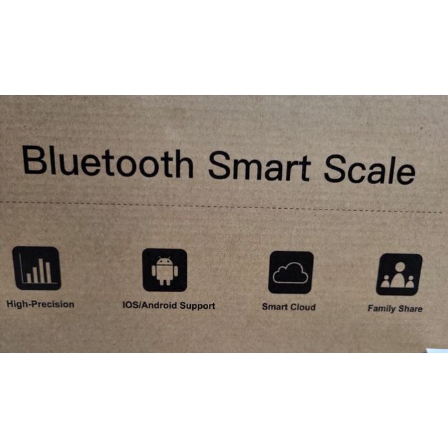 Abyon Blue Tooth Smart Scale. High Precision Family Share Smart Cloud Open  Box