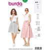 Burda Style Sewing Pattern B6319 Misses' Bell Shaped Skirt