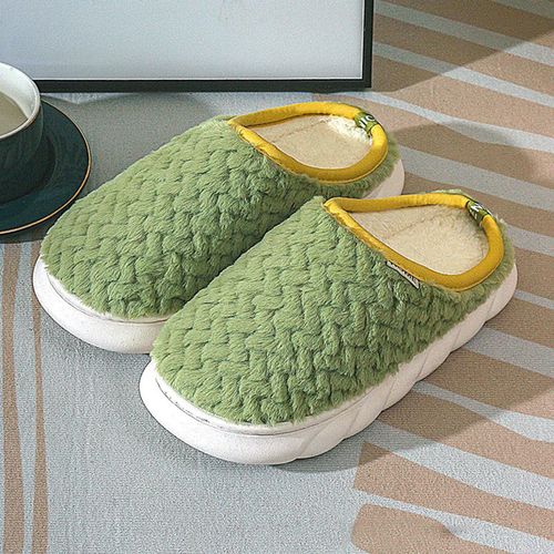 Room Shoes, Cold Protection, Warm Slippers, Indoor Shoes, For Winter, Women's, Men's, Fluffy, Soft, Cushioned, Easy to Wear, Painless, Anti-Slip, Quiet, Breathable, For Guests, Family, Indoor,