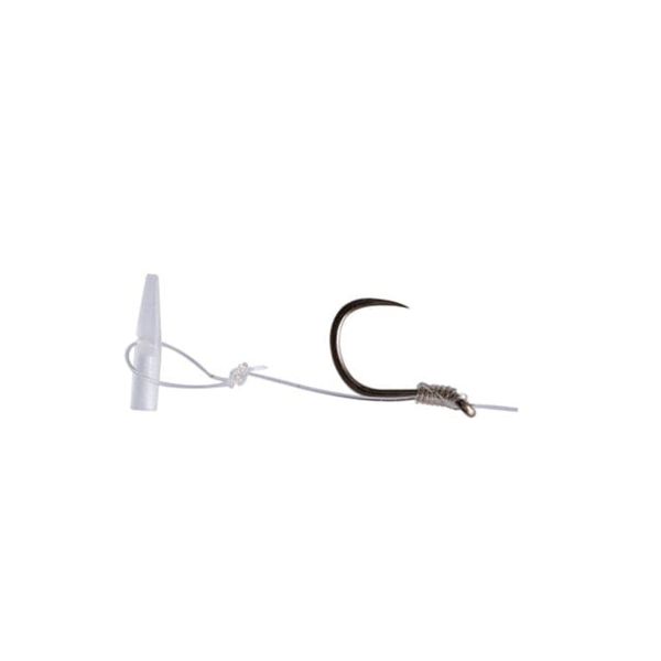 Drennan Hooks to Nylon Plate Length 6 inch Power Pushstop Size 14