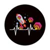 HEX Cryptocurrency Heartbeat PULSE logo I told you so PopSockets Swappable PopGrip