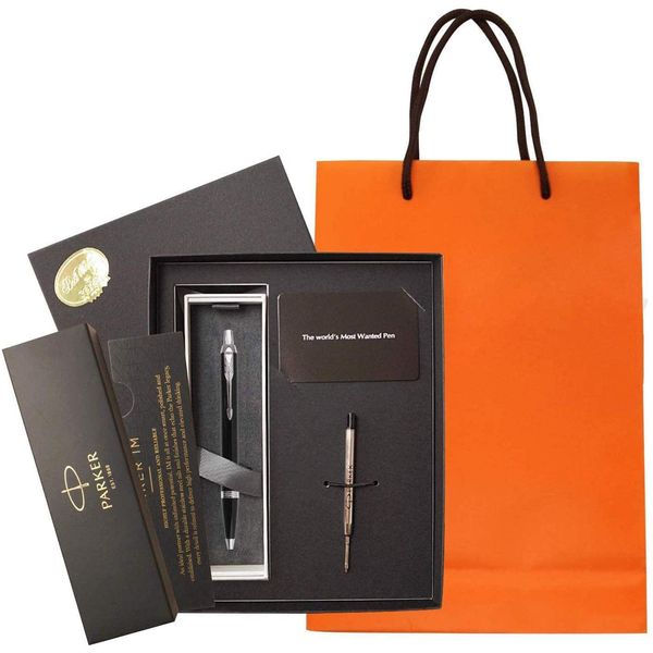 PARKER IMCT Ballpoint Pen Gift Set Gift Gift (Black)