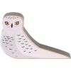 Snowy Owl Bird Doorstop - Made in USA