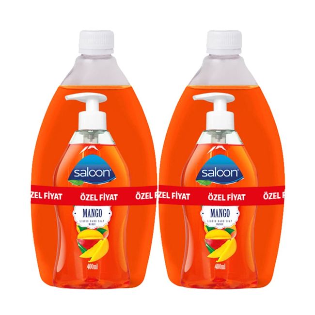 Saloon Sıvı Sabun 400+750 ml Mango X 2'li Paket