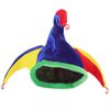 NUOLUX Multicolor Costume Jester Clown Mardi Gras Hat