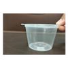 Plastic 100ml Hinged Lid Deli/Sauce Pot (100)