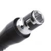 L-Shaped Socket Wrench, Double Head Hex Socke Screwdriver Bits Hand Tool 90 Degree Right Angle Screwdriver 1/4 Inch(Black)