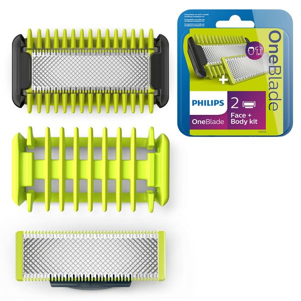 Philips qp620/50 oneblade Replacement Blades for Face/Body Kit