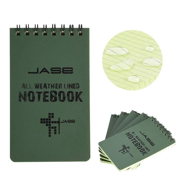SARSEND Waterproof Twisted String Notebook, Notebook, Notepad, Mini Notebook, Pocket Notebook, Miscellaneous Journal, Durable, Set of 5
