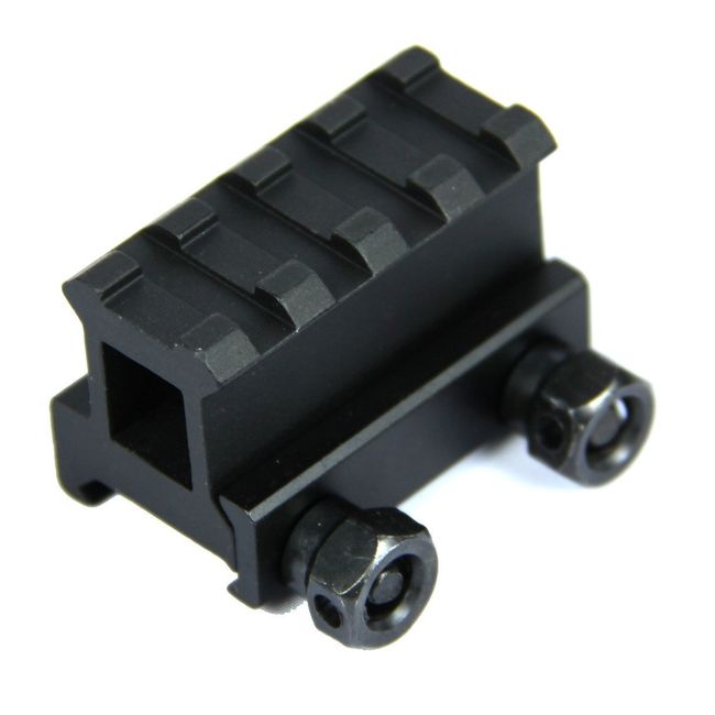 1" inch 4-Slot High Riser Mount