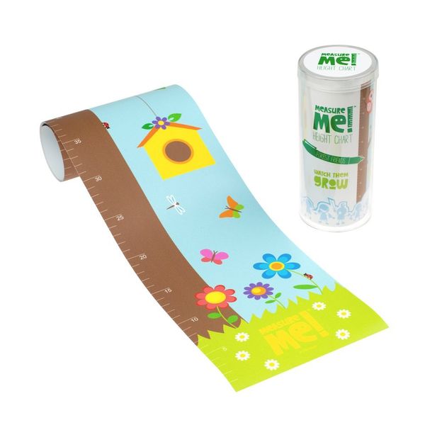 Measure Me! Roll-up Height Chart for Children - Forest Friends