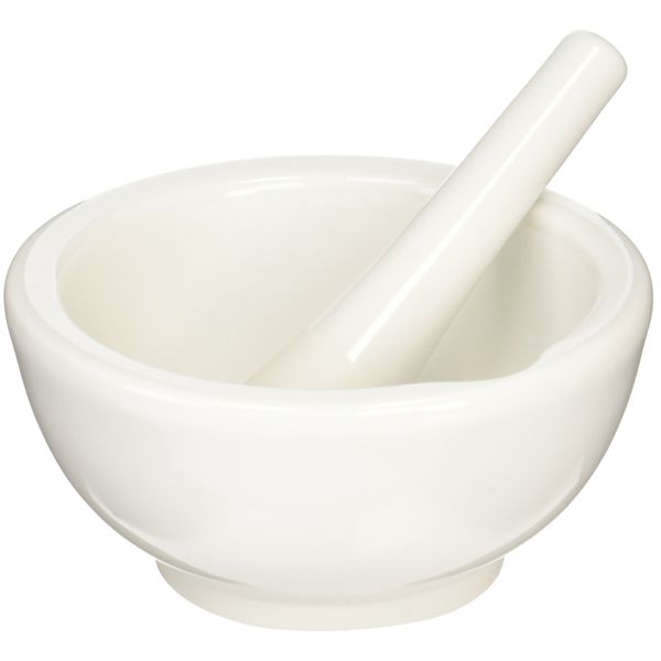 Maruju Ceramic Mortar Set, Magnetic, Regular 4.7 inches (120 mm) with Pestle