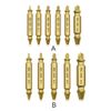 Broken Screw 4341 Extractor Drill Bit Set Stripper Broken Uneven Fast Disassembly Stud Guide Breaker, 5 Pieces