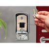 Master Lock Layout MLK5401THR 5401E Medium Select Access Key Lock Box + Tether-Grey, Black-Silver