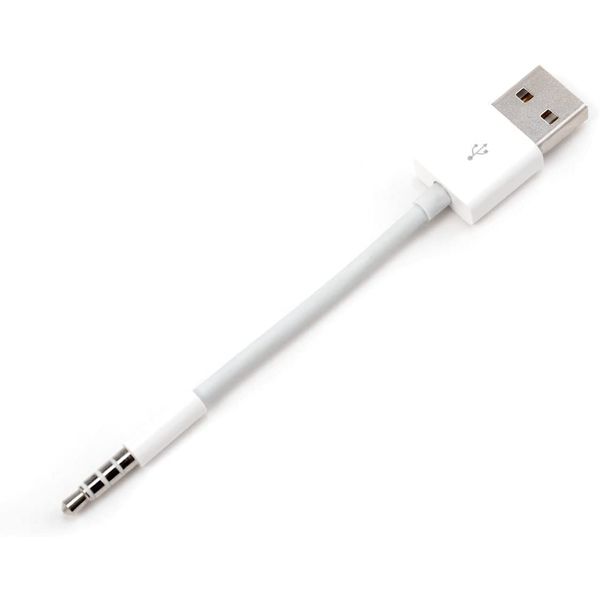 iSeventy9 USB Cable Adapter 3.5mm Jack Data Charger Compatible With iPod Shuffle 3 4 5 6 Generation