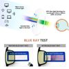 Eyekepper 4 Pack Reading Glasses Blue Light Blocking Oversized Square Computer Eyeglasses Yellow Tinted +0.00