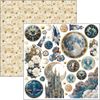 Ciao Bella Celestial Fussy Cut Pad 6"x6"