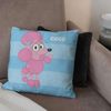 Northwest Bluey Pillow, 18" x 18", Roll Call Coco