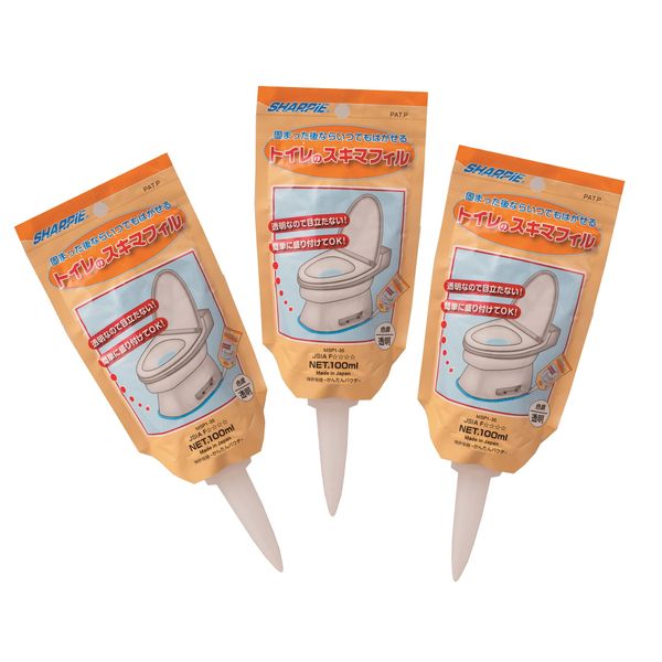 Toilet Skimmer Fill (3-Piece Set) Toilet Skimmer Fill, Toilet Gap Fill, Gel Cleaning, Toilet Cleaning, Urine, Stains, Dirt Pad, Dirty, Easy, Removable, Removable, Clear, Inconspicuous, Toilet Gap, Toilet Seat, Western-style Cleaning Supplies, Convenient, 