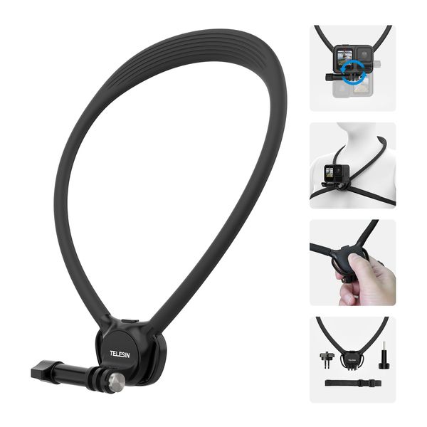TELESIN SE2.0 Vlog Necklace Mount POV Mount