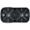 Legrand - Plexo Waterproof 2 Position Surface Mount Case Horizontal or Vertical with 4 Soft End Fittings, Anthracite