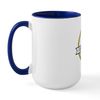CafePress Certified Natural Beekeep 15 oz (444 ml) Ceramic Coffee Mug