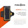 Fidlock Magnetic Armband Dry Bag - Transparent Black - Endures every move