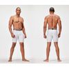 DEVOPS Men's Compression Shorts Underwear (3 Pack) (X-Large, Black/Charcoal/White)