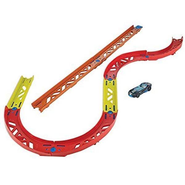 Hot Wheels Toy Car Track Set  Track Builder Unlimited Playset Premium Cu