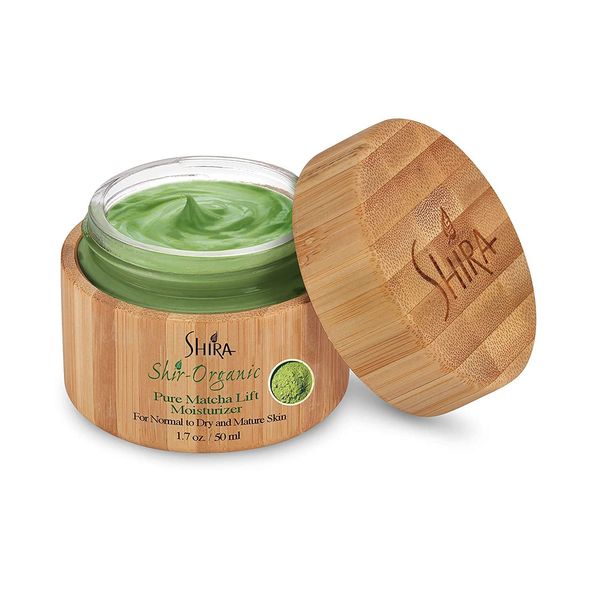 Shira Shir-Organic Green Tea Matcha Lift Face Moisturizer For Hydrating Nourished Rejuvenate Skin And Increasing Cell Turnover.(15ml)