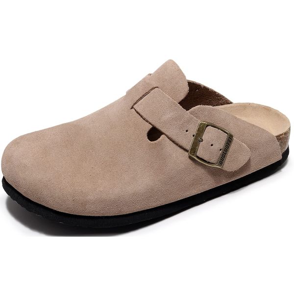 guoluofei Clogs For Women, Womens Clogs- Mules House Slipers With Arch Support And Adjustable Buckle