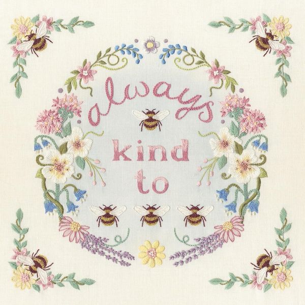 Bothy Threads Embroidery Kit - Bee Kind to Bees