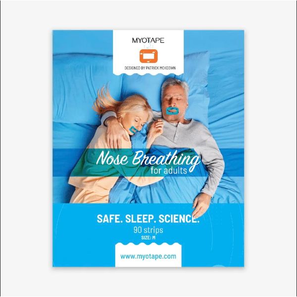 MYOTAPE Sleep Strips Medium - Help Improve Your Sleep Quality - Aids in Breathing Through Nose During Sleep - Help Reduce Mouth Breathing and Snoring