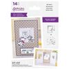 Gemini Tri-Fold Window Acrylic Stamp & Die Collection - Best Buddy