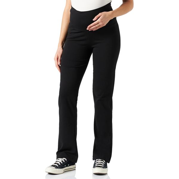 ONLY Damen Onpfold Jazz Pants-Reg Fit-Opus Sport Leggings, Schwarz (Black Black), W(Herstellergröße:L)