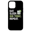 iPhone 12 mini Eat Sleep Gin Tonic Case