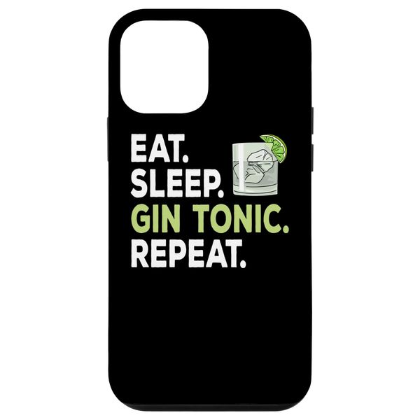 iPhone 12 mini Eat Sleep Gin Tonic Case