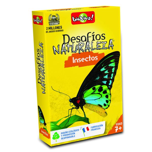 Bioviva Nature Challenges Animals- Insectos Card Game