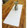 Super Cool Creations White Acrylic Rectangular Table Runner - Standard - 45 x 20.5 cm