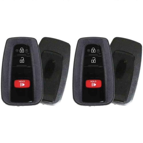 Replacement Smart Key Fob for Toyota C-HR 2019 FCC MOZBR1ET Part Number 89904-F4020 89904F4020 Pack of 2
