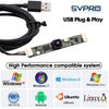 SVPRO 8MP USB Camera Module with Microphone, 102 Degree Wide Angle Laser Engraver Camera for Lightburn, Fixed Focus 4K UVC Webcam Board for Computer,Raspberry Pi