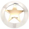 Gold Star Smooth Concho Screw Back 2" 7532-01