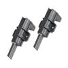 SPARES2GO Carbon Motor Brushes for Candy Washing Machines (Pair)