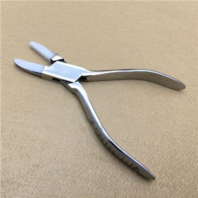 Professional Stainless Steel Prevent Injury Flat Nylon Jaw Pliers