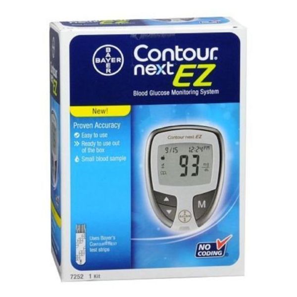 Bayer (7252) Contour Next EZ Blood Glucose Monitoring System **READ**