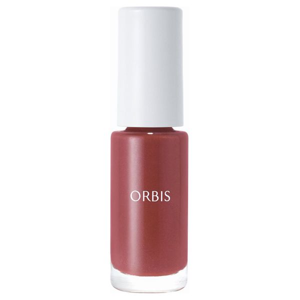 Pink pearl x reddish brown quick-drying nail polish