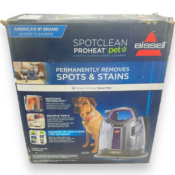 BISSELL SpotClean ProHeat Pet Portable Carpet Cleaner (2513W)